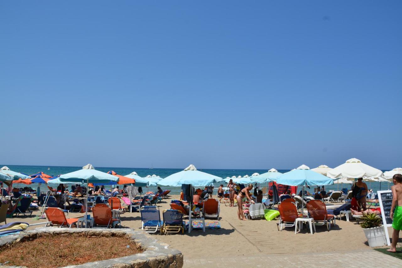 Eleni Beach Apartment Stalida Eksteriør billede