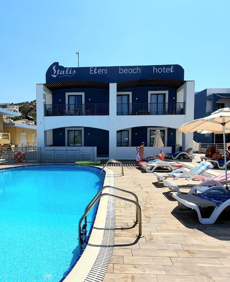 Eleni Beach Apartment Stalida Eksteriør billede